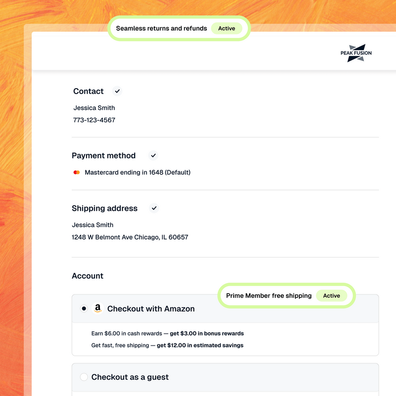 Stackline routes for fulfillment